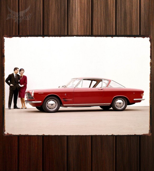 Металлическая табличка Fiat 2300 S Сoupe 265 Металлическая табличка Fiat 2300 S Сoupe 265
